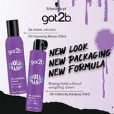 Schwarzkopf Got2b Volumania Hairspray - 300ml