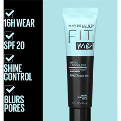 Maybelline Fit Me - Matte Poreless Primer Tube - 30ml - Normal To Oily