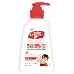 Lifebuoy Anti Bacterial Hand Wash Total 10 - 200ml