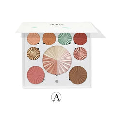 Muicin White Blusher & Eyeshadow Palette