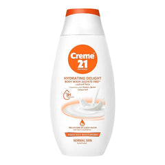 Creme 21 Hydrating Delight Sulfate Free Aqua Soft Moisturizing Body Wash, For Normal Skin - 250ml
