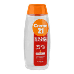 Creme 21 Skin Care With 99.5% Pure Glycerin Oil - For All Skin Types