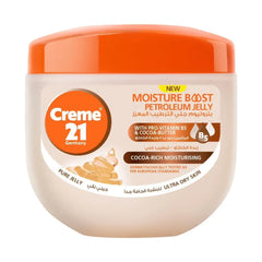 Creme 21 Moisture Boost Cocoa-Rich Moisturizing Petroleum Jelly