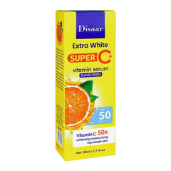 Disaar Extra White Super C+ Vitamin Serum Sunscreen SPF50 - 80ml