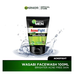 Garnier Men Acno-Fight Wasabi Facewash - 100ml