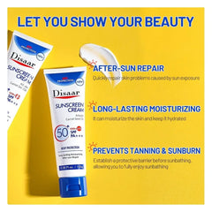 Disaar Arbutin Carrot Seed Oil Sunscreen Cream SPF50 - 100g