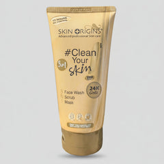 Skin Origins 24K Gold 3-in-1 Face Wash, Scrub & Mask