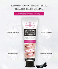 Aichun Beauty 3 Day Teeth Whitening Charcoal Toothpaste - 100ml