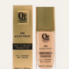 Quetee Beauty Flawless Foundation Anti Ageing - 35ml