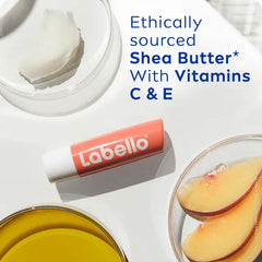 Labello Peach Shine Lip Balm – 4.8g