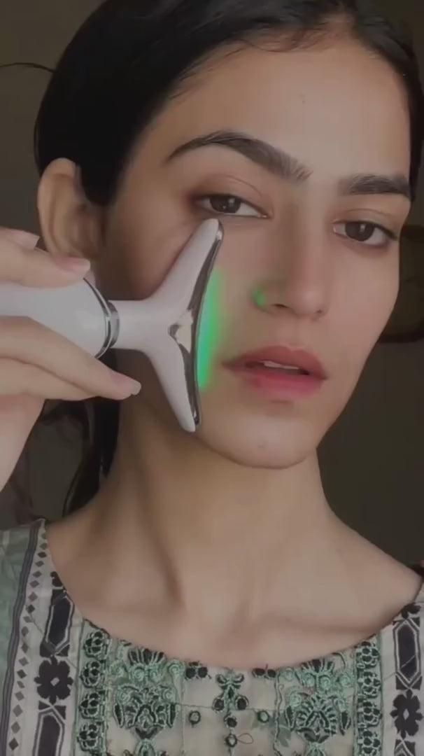 MCSYPOAL Digital Face & Neck Massager- Made In USA