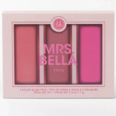 Bh Comsetics Mrs. Bella Rosy Blush Palette - 3 Colors