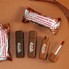 3Pcs Silky Chocolate Heng Fang Soft Matte Lipstick
