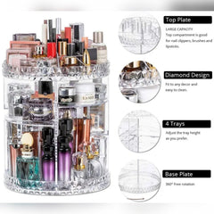 360° Rotating Cosmetic Organizer