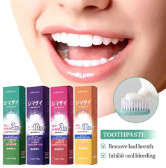 KORMESIC natural whitening organic Pearl Whitening tooth paste Purple - 100g