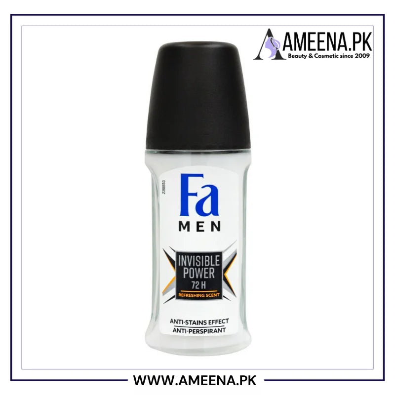 Fa Deodorant Roll-On - Invisible Power  - 50ml