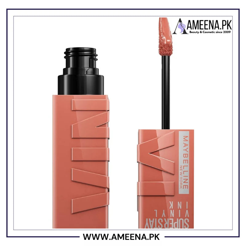 Original Maybelline Super Stay Vinyl Ink Liquid Lipstick - 125 Golden