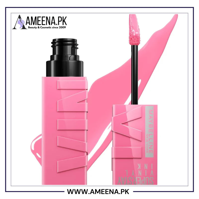 Original Maybelline Super Stay Vinyl Ink Liquid Lipstick -155 Upbeat
