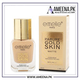 Emelie Paris Parure Gold Skin Matte Foundation - 40ml