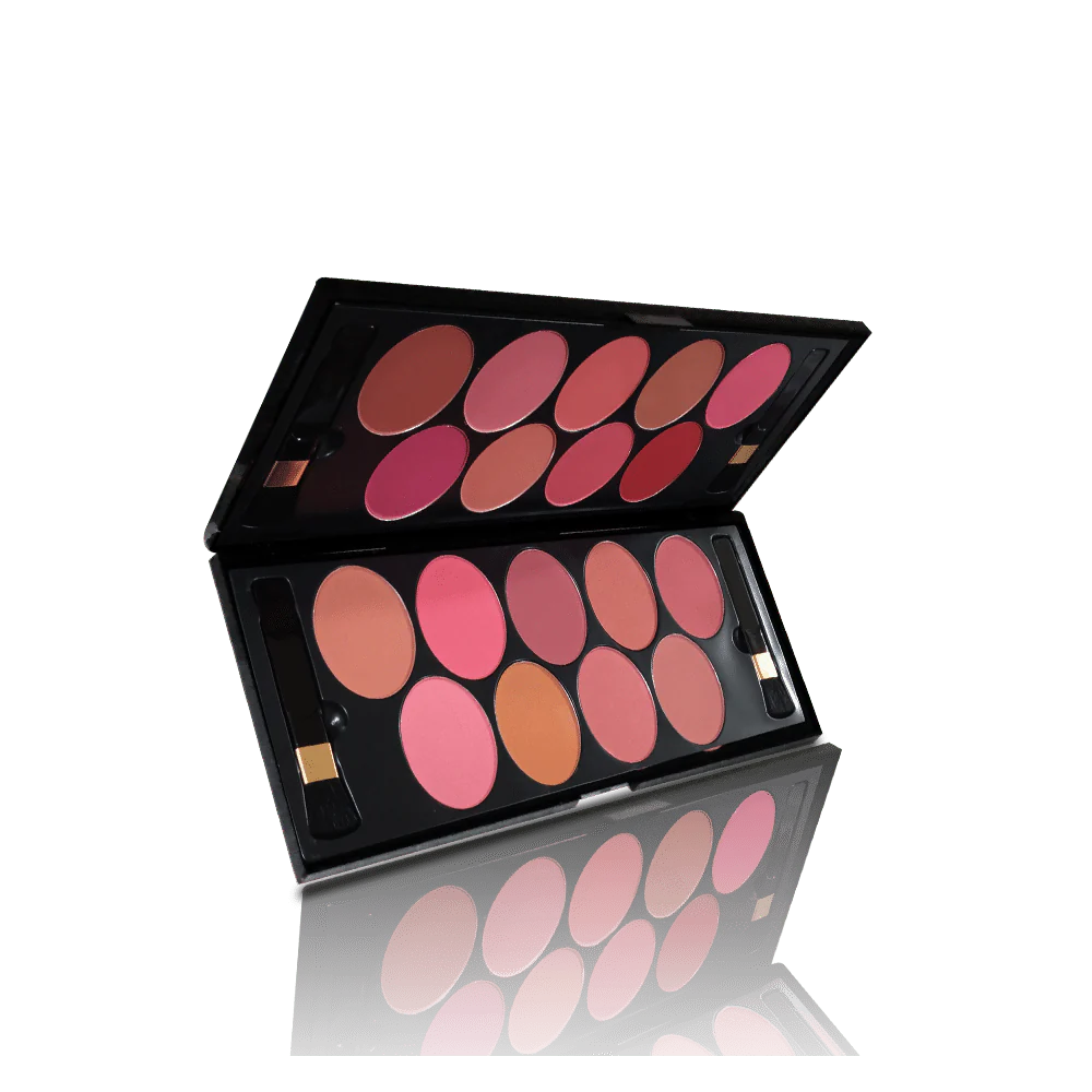 Glamorous Face 9+9 Baked & Matte Blushon Kit