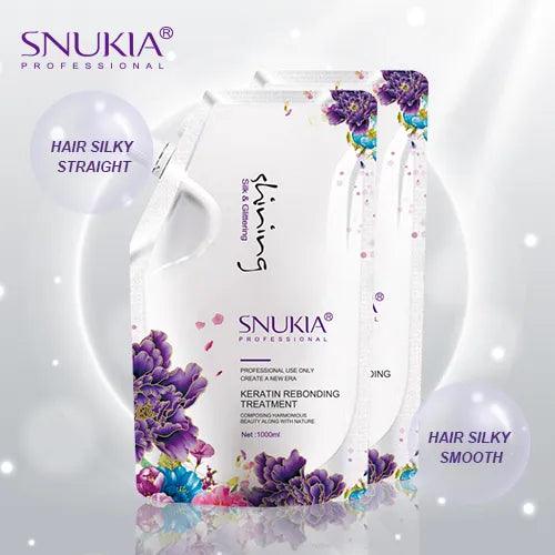 SNUKIA Keratin Infused Japanese Hair Straightening Cream KIt
