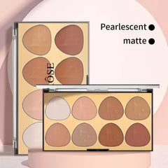 Miss Rose New 8 Colors Contour Palette