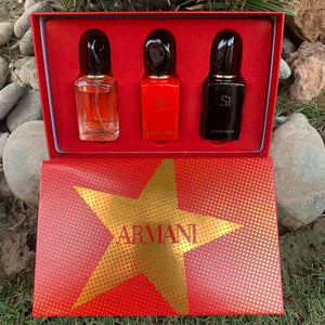 Armani perfume travel set hotsell