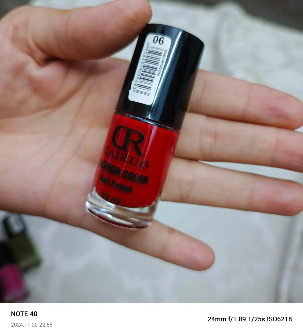 Cairuo Permanent Nail Polish