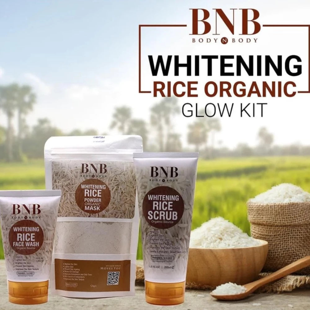 BNB Rice Extract Bright & Glow Kit (Original)