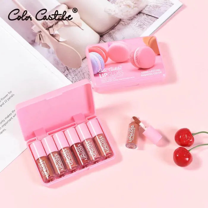 Color Castle Matte LipGloss 6 Pcs