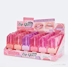 Hudamoji Transparent Lipgloss Oil in Light Pink Color Each