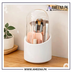 360 Makeup Brush Holder & Makeup Organizer