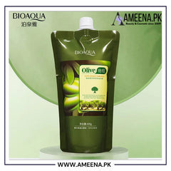 Bioaqua Olive Extract Hair Film Improve Frizzy Smooth Hair 400g