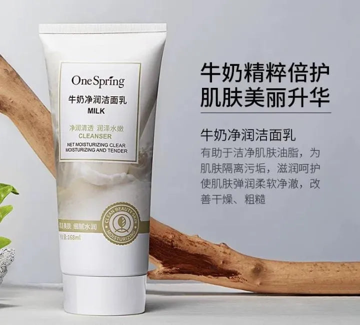 One Spring Milk Face Cleanser With Milk 168 g