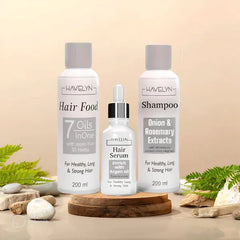 HAVELYN HAIR KIT (with new havelyn hair shampoo hair oil and hair serum)