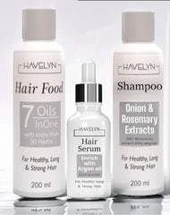 HAVELYN HAIR KIT (with new havelyn hair shampoo hair oil and hair serum)