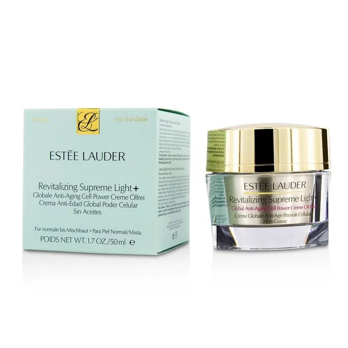 ESTEE LAUDER Revitalizing Supreme Light + Global Anti-Aging Cell Power Creme Oil-Free 50ml