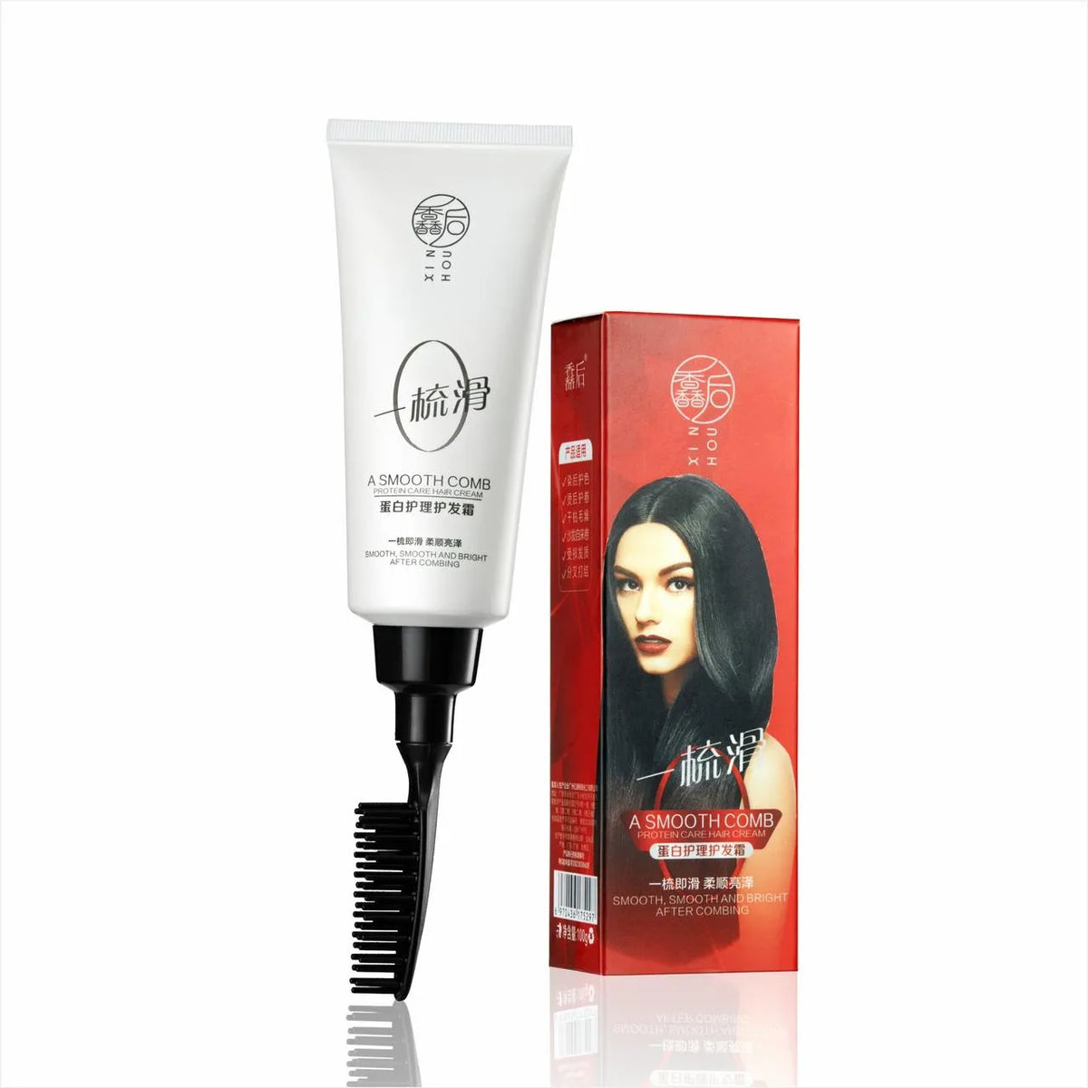 Smooth Hair Comb Cream For Smooth And Silky