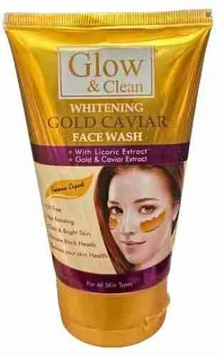 Glow And Clean Whitening Gold Caviar Face Wash 120ml