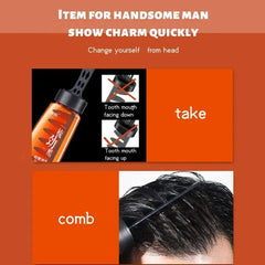 2 in 1 Men Hair Style Gel With Comb