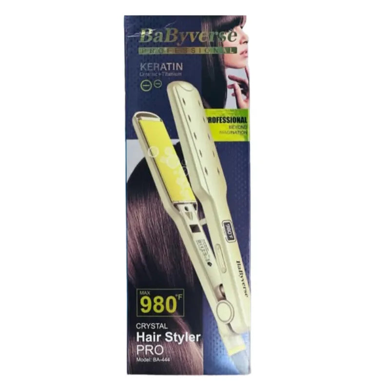 Babyverse Professional Crystal Pro Hair Straightener