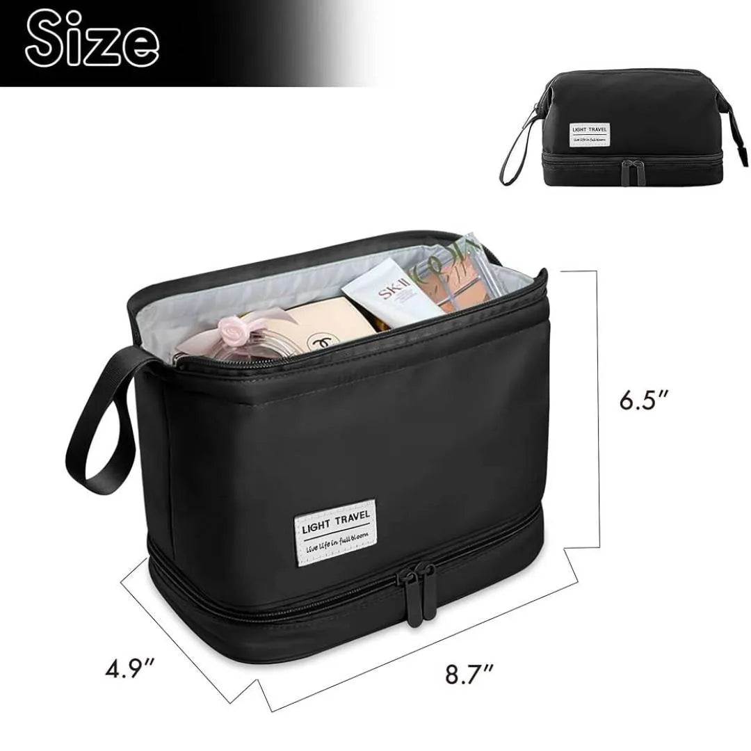 Multipurpose Double Layer Ultimate Makeup Cosmetic Bag