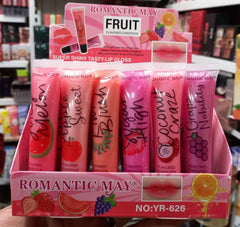 Romantic May Flavored Lipgloss Set 6Pcs