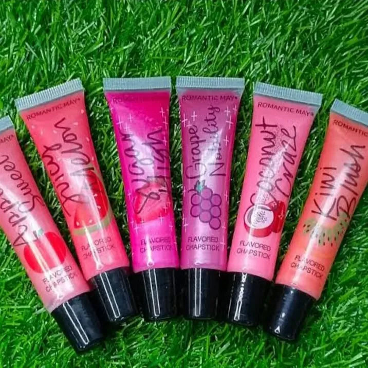 Romantic May Flavored Lipgloss Set 6Pcs