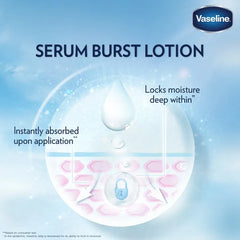 Vaseline Gluta-Hya Serum Burst UV Lotion - Flawless Bright 200ml