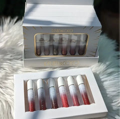 Kevin & Coco Matte Lip Gloss 6Pcs