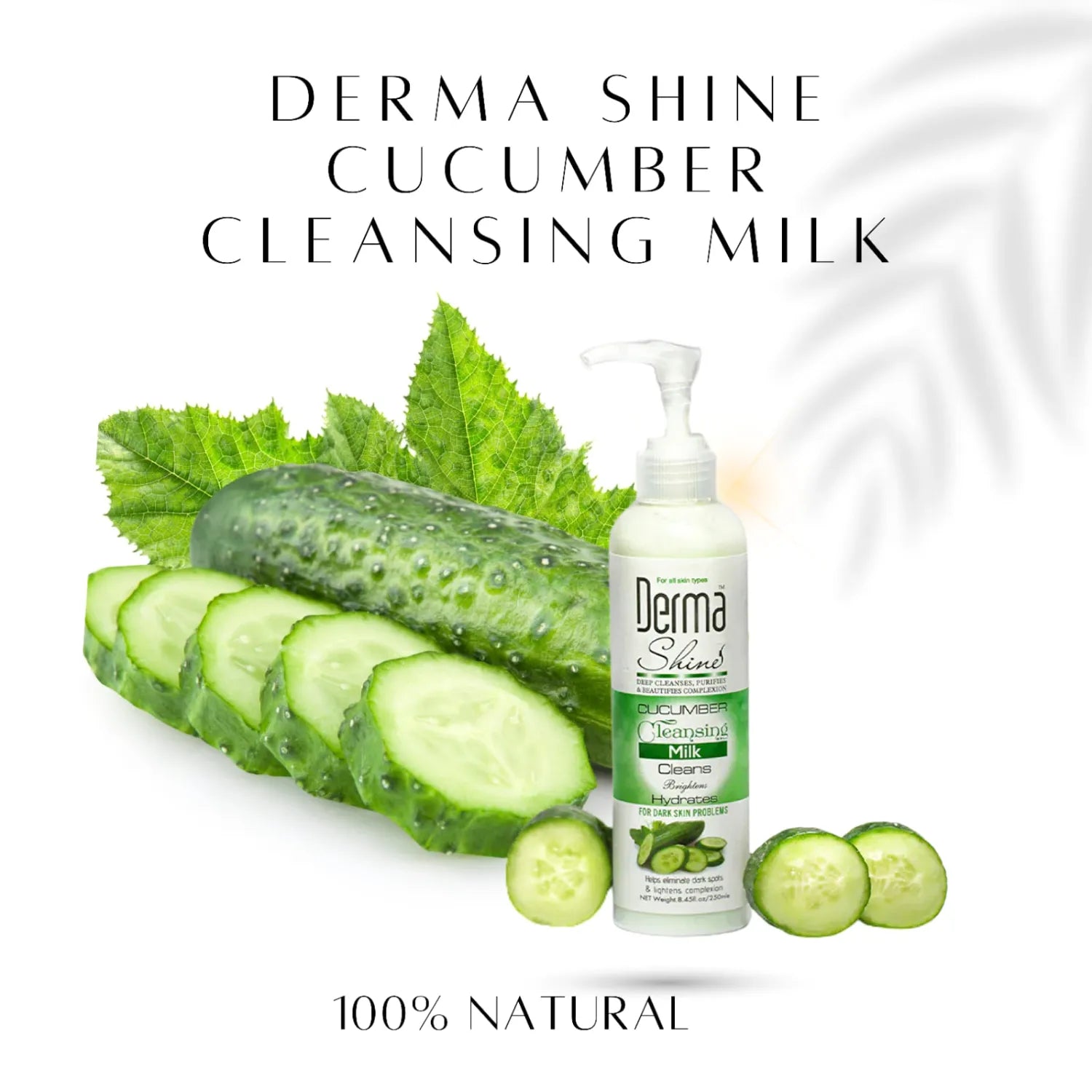 Derma Shine Cucumber Cleansing Milk 250ml