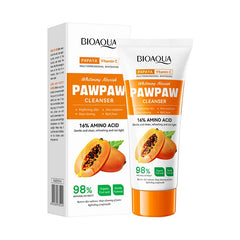 BIOAQUA Papaya Vitamin C Pawpaw Exfoliating Cleanser- 100g