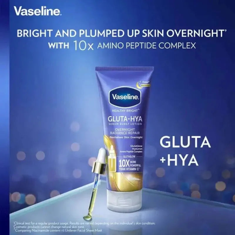 Vaseline - Gluta-HYA lotion Overnight Radiance Repair - 330ml