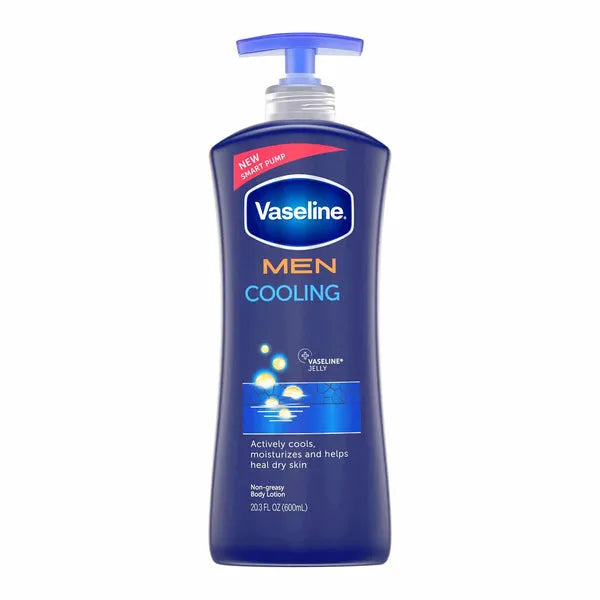 Vaseline Body Lotion Men Cooling 20.3Oz/600Ml